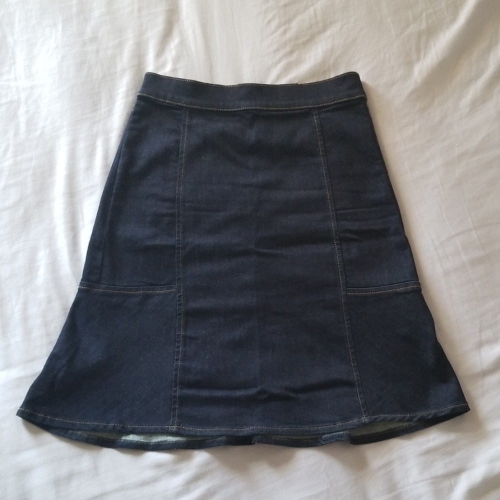 Ann Taylor Jean Skirt